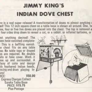 Jimmy King Indian Dove Chest